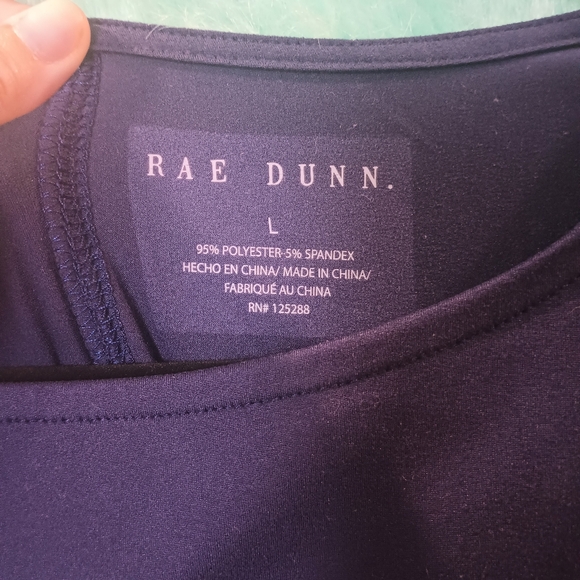 Ray Dunn Navy Blue Sleeveless Graphic Hello Weekend Tank Top Size L - Picture 6 of 6